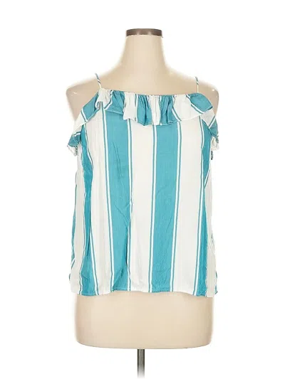Pre-owned Old Navy Sleeveless Blouse In Blue