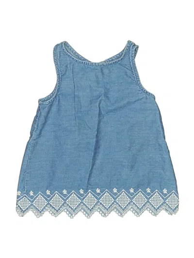 Pre-owned Old Navy Kids' Sleeveless Blouse In Blue
