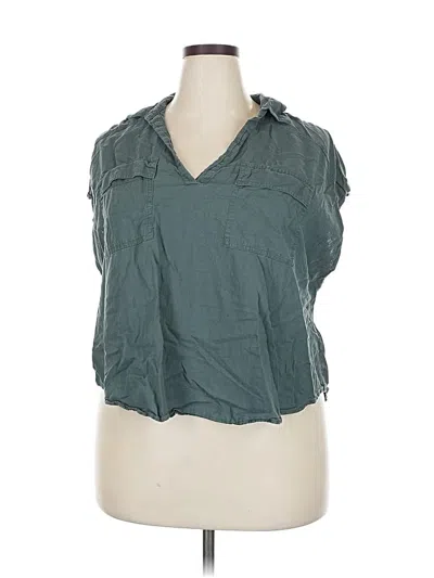 Pre-owned Old Navy Sleeveless Blouse In Blue