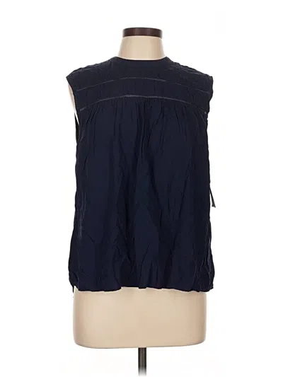 Pre-owned Old Navy Sleeveless Blouse In Blue