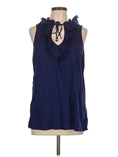 Pre-owned Old Navy Sleeveless Blouse In Blue
