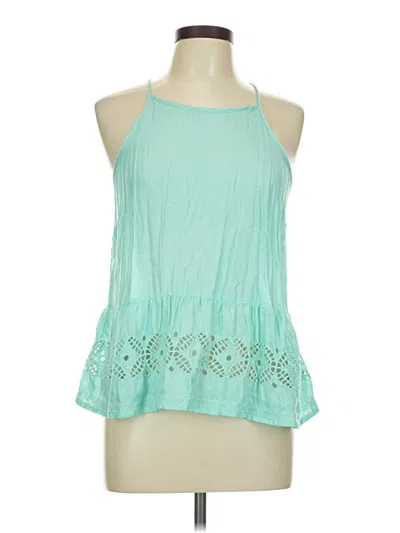 Pre-owned Old Navy Sleeveless Blouse In Blue