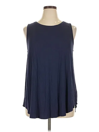 Pre-owned Old Navy Sleeveless Blouse In Blue