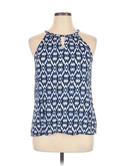 Pre-owned Old Navy Sleeveless Blouse In Blue