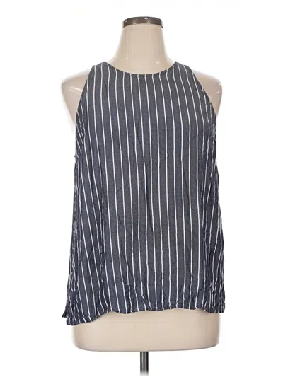 Pre-owned Old Navy Sleeveless Blouse In Blue