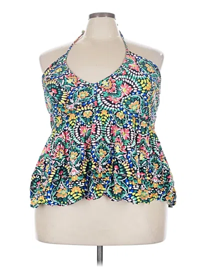 Pre-owned Old Navy Sleeveless Blouse In Blue