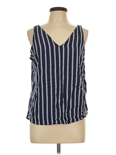 Pre-owned Old Navy Sleeveless Blouse In Blue