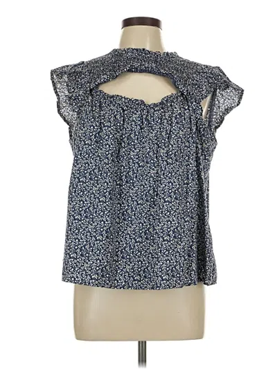 Pre-owned Old Navy Sleeveless Blouse In Blue