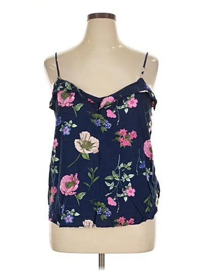 Pre-owned Old Navy Sleeveless Blouse In Blue