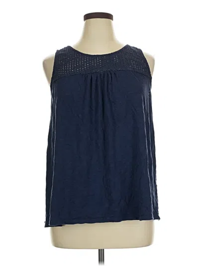 Pre-owned Old Navy Sleeveless Blouse In Blue