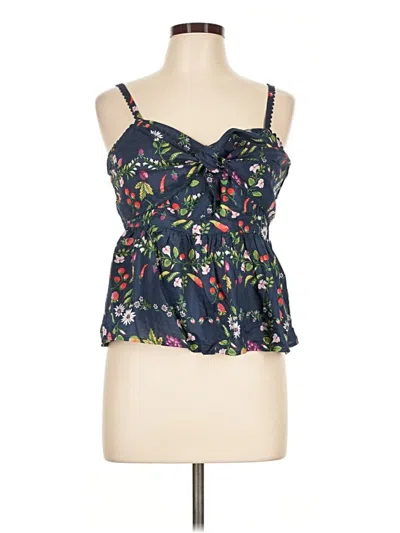 Pre-owned Old Navy Sleeveless Blouse In Blue