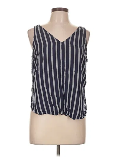 Pre-owned Old Navy Sleeveless Blouse In Blue