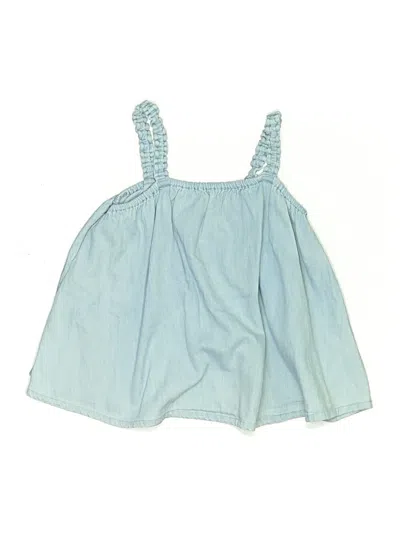 Pre-owned Old Navy Kids' Sleeveless Blouse In Blue
