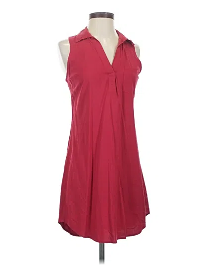 Pre-owned Old Navy Sleeveless Blouse In Burgundy