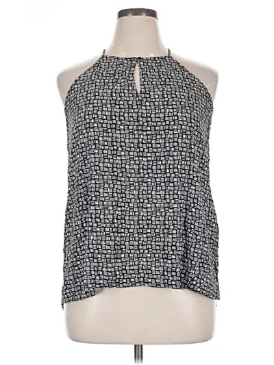 Pre-owned Old Navy Sleeveless Blouse In Gray
