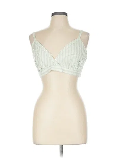 Pre-owned Old Navy Sleeveless Blouse In Green