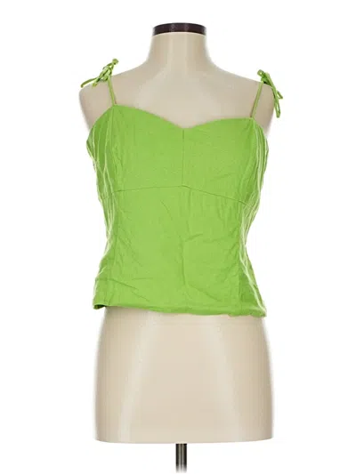 Pre-owned Old Navy Sleeveless Blouse In Green
