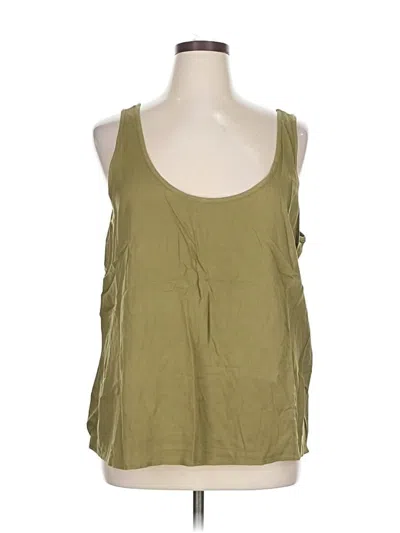 Pre-owned Old Navy Sleeveless Blouse In Green