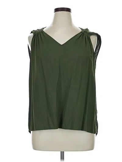 Pre-owned Old Navy Sleeveless Blouse In Green