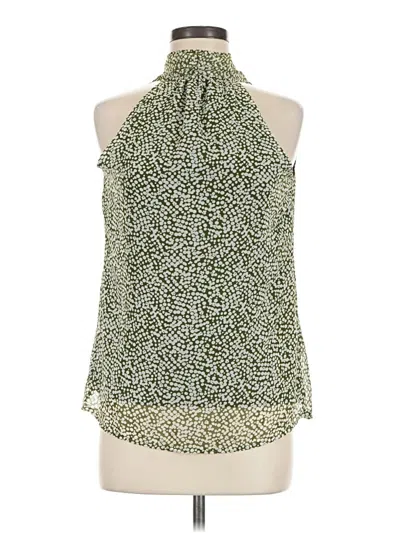 Pre-owned Old Navy Sleeveless Blouse In Green