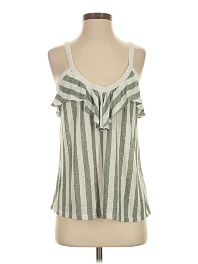 Pre-owned Old Navy Sleeveless Blouse In Green