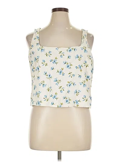 Pre-owned Old Navy Sleeveless Blouse In Ivory