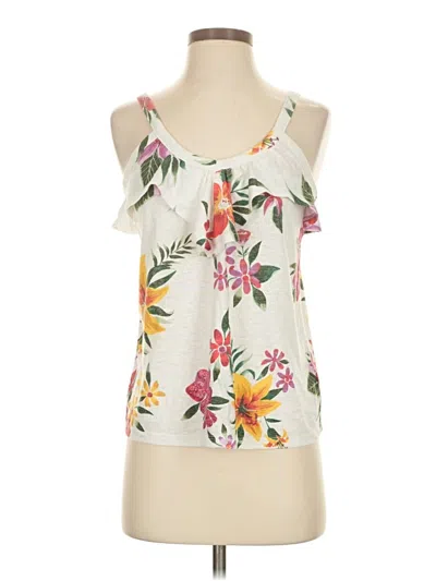 Pre-owned Old Navy Sleeveless Blouse In Ivory