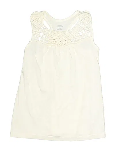 Pre-owned Old Navy Kids' Sleeveless Blouse In Ivory