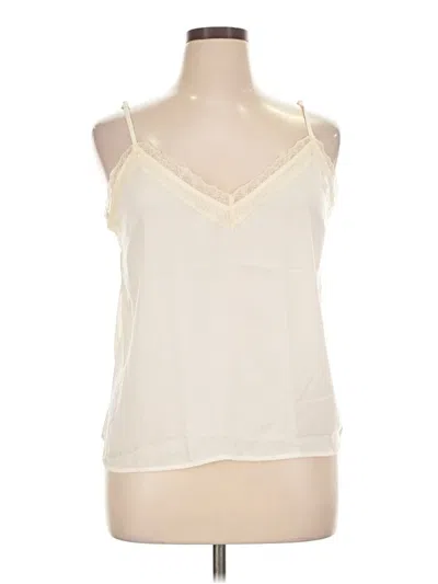Pre-owned Old Navy Sleeveless Blouse In Ivory