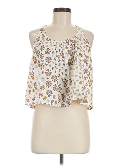 Old Navy Sleeveless Blouse In Ivory