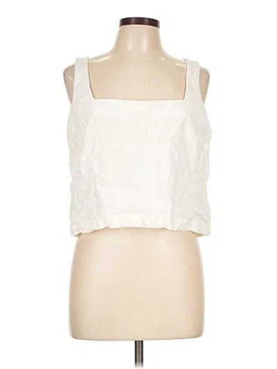 Pre-owned Old Navy Sleeveless Blouse In Ivory