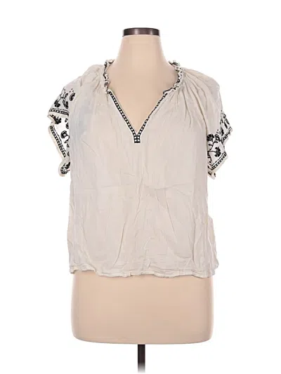 Pre-owned Old Navy Sleeveless Blouse In Ivory