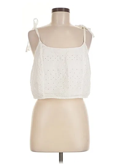 Pre-owned Old Navy Sleeveless Blouse In Ivory