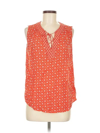 Pre-owned Old Navy Sleeveless Blouse In Orange