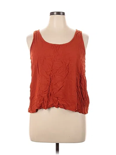 Pre-owned Old Navy Sleeveless Blouse In Orange
