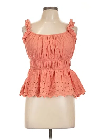 Pre-owned Old Navy Sleeveless Blouse In Orange