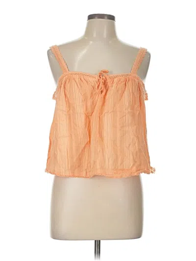 Pre-owned Old Navy Sleeveless Blouse In Orange