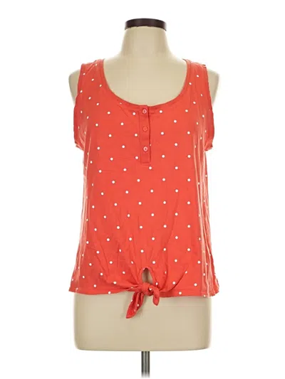 Pre-owned Old Navy Sleeveless Blouse In Orange