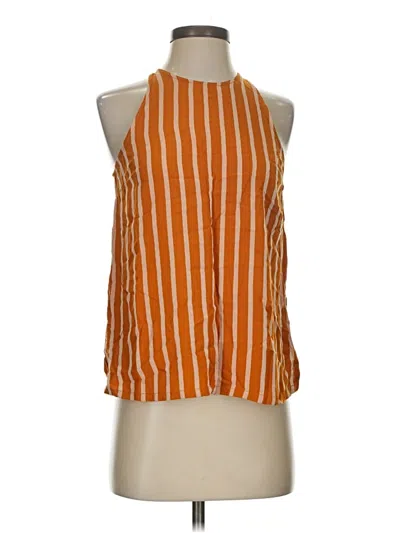 Pre-owned Old Navy Sleeveless Blouse In Orange