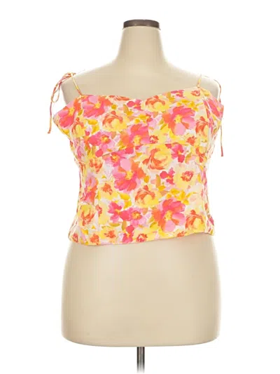 Pre-owned Old Navy Sleeveless Blouse In Orange