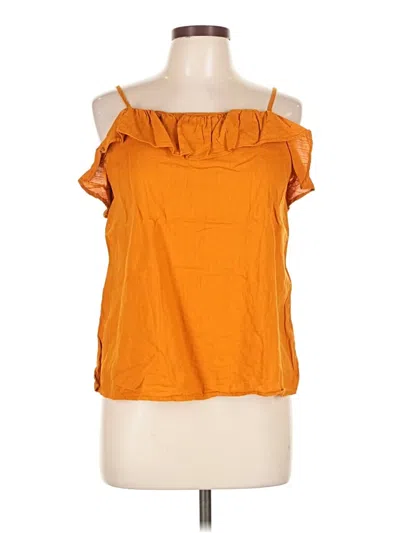 Pre-owned Old Navy Sleeveless Blouse In Orange