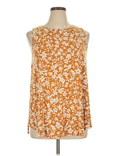 Pre-owned Old Navy Sleeveless Blouse In Orange