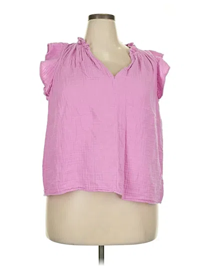 Pre-owned Old Navy Sleeveless Blouse In Pink