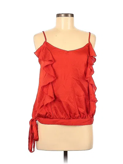 Pre-owned Old Navy Sleeveless Blouse In Red