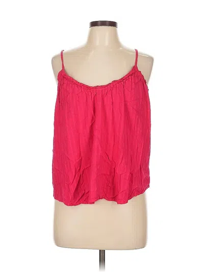 Pre-owned Old Navy Sleeveless Blouse In Red