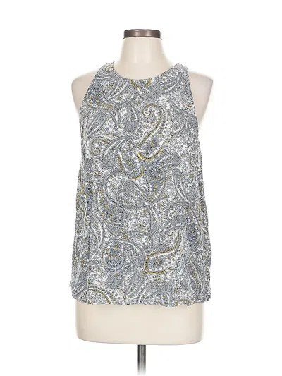 Pre-owned Old Navy Sleeveless Blouse In Silver