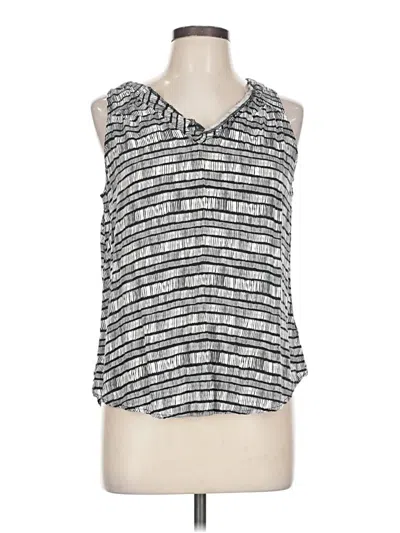 Pre-owned Old Navy Sleeveless Blouse In Silver