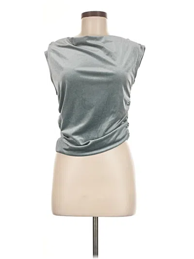 Pre-owned Old Navy Sleeveless Blouse In Silver