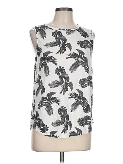 Pre-owned Old Navy Sleeveless Blouse In Silver