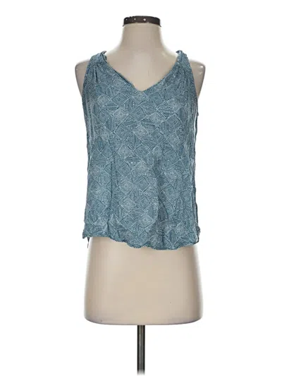 Pre-owned Old Navy Sleeveless Blouse In Teal